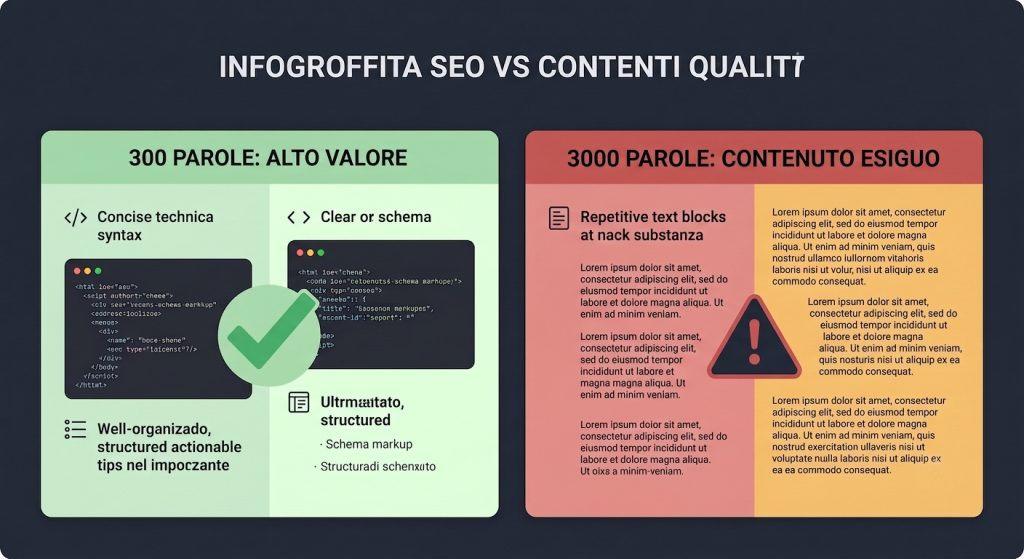 Thin content SEO: cos’è, quando è un problema e come migliorarlo